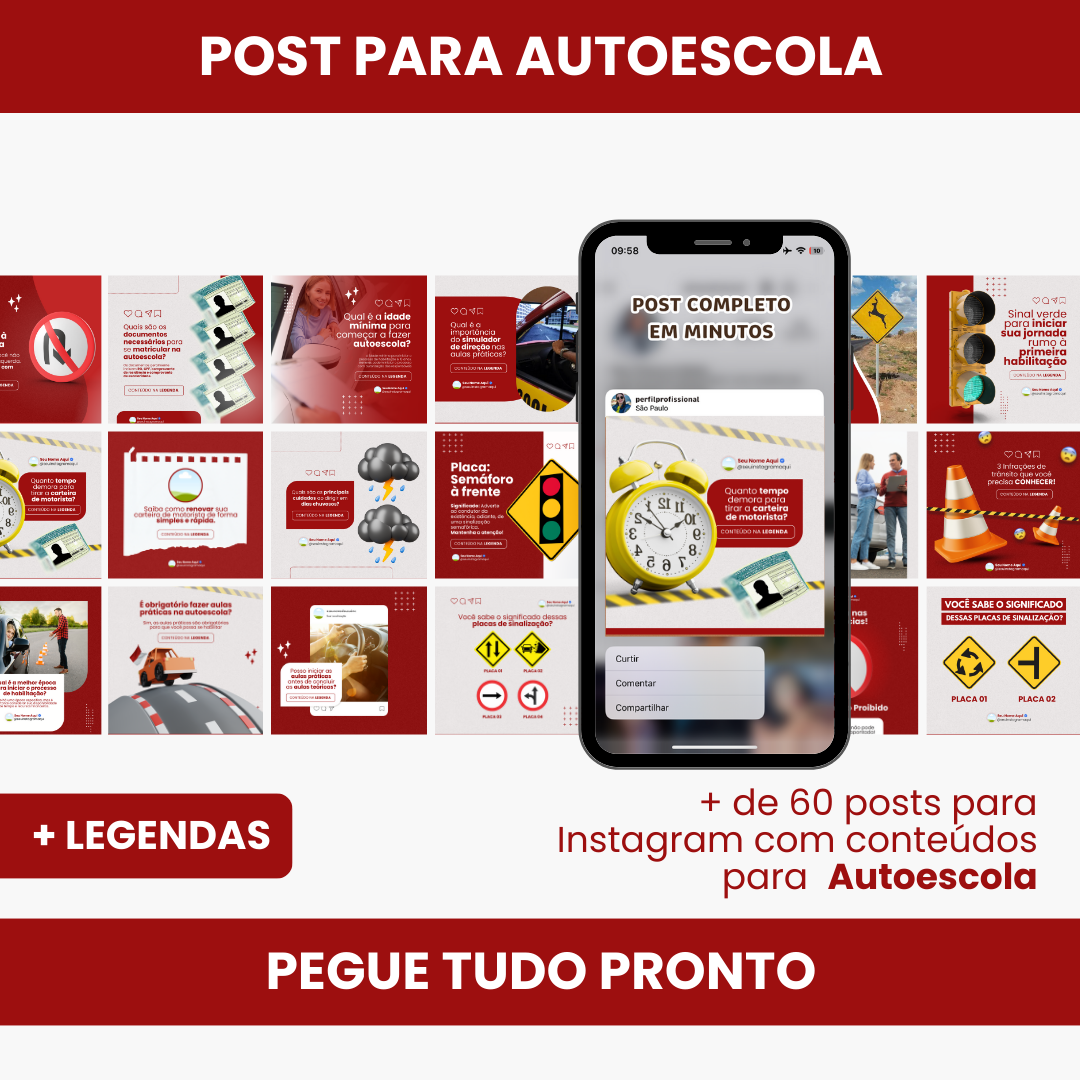 Imagem de capa para o Curso online PACK PARA AUTOESCOLA