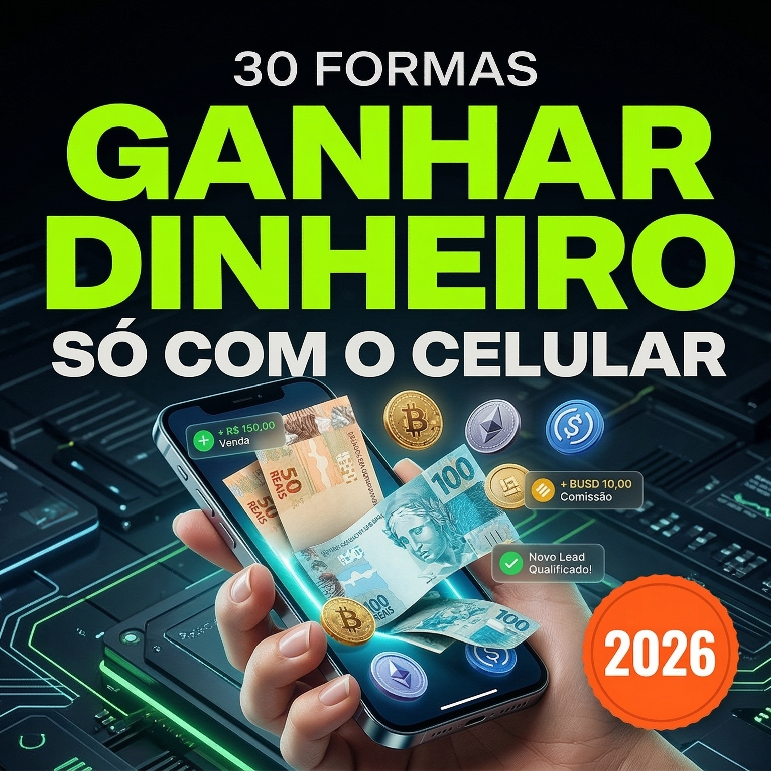 30 Formas de Ganhar Dinheiro Usando Apenas o Celular em 2026 - Marc...
