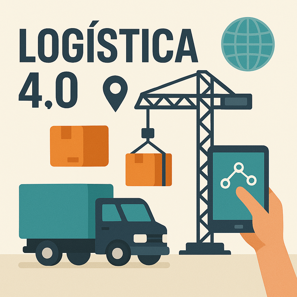 Imagem de capa para o Curso online Logística 4.0