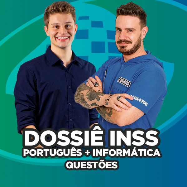 Imagem de capa para o Curso online Dossiê INSS - Português, Informática e Questões