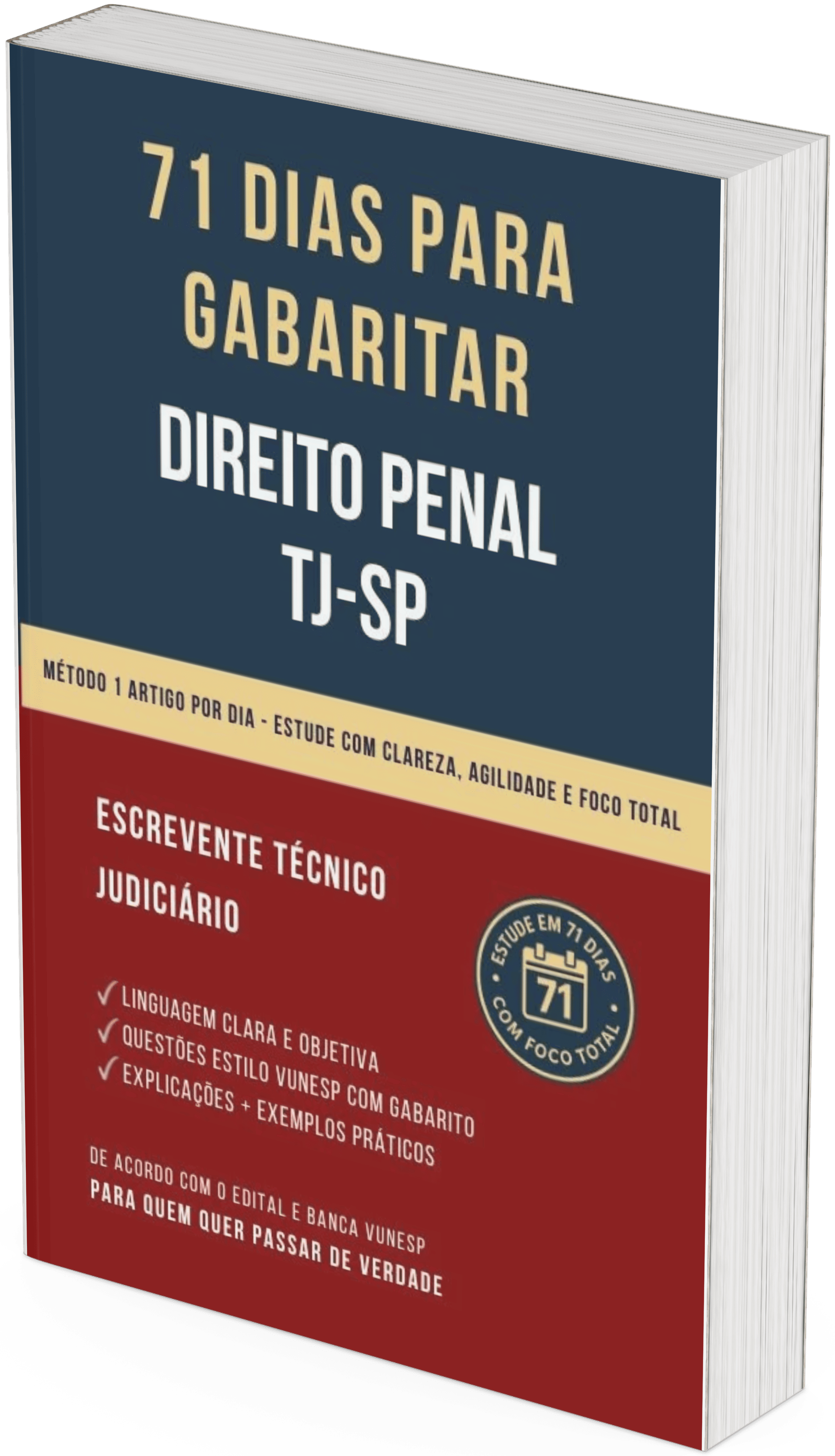 71 Dias Para Gabaritar Direito Penal - Escrevente TJSP [Método Infalível] — imagem 2