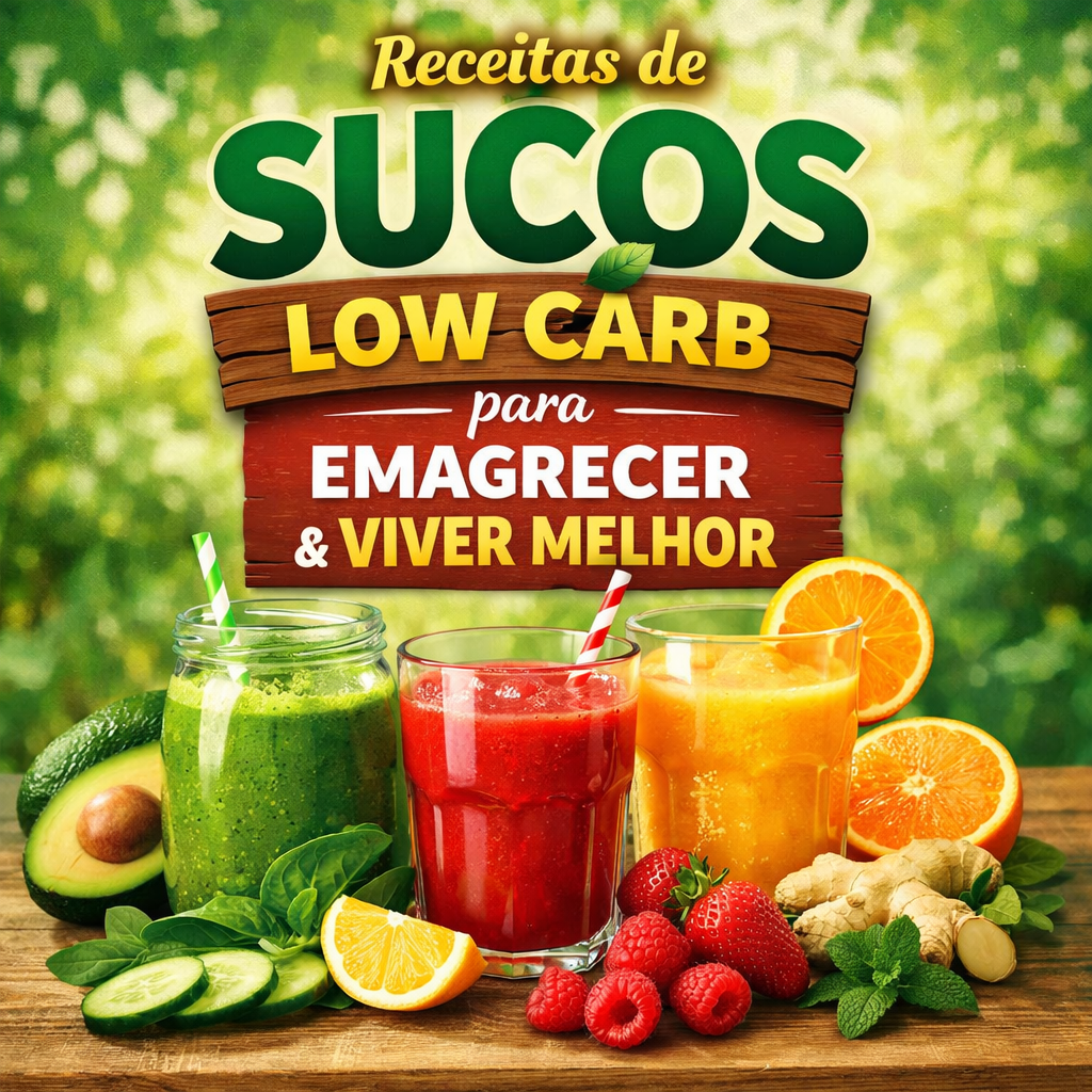 10 Receitas de Sucos Low Carb para Emagrecer e Viver Melhor - Ruben...