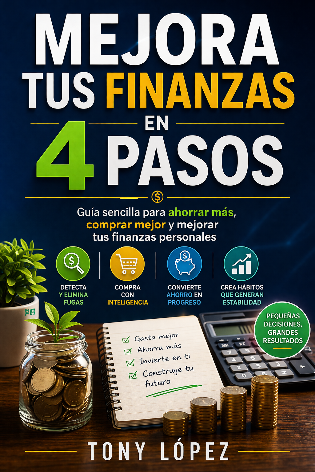 Mejora Tus Finanzas en 4 Pasos - Tony López | Hotmart