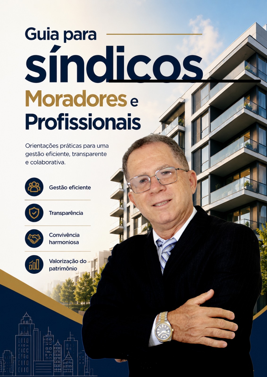 Capa do Ebook Guia para Síndicos Moradores e Profissionais