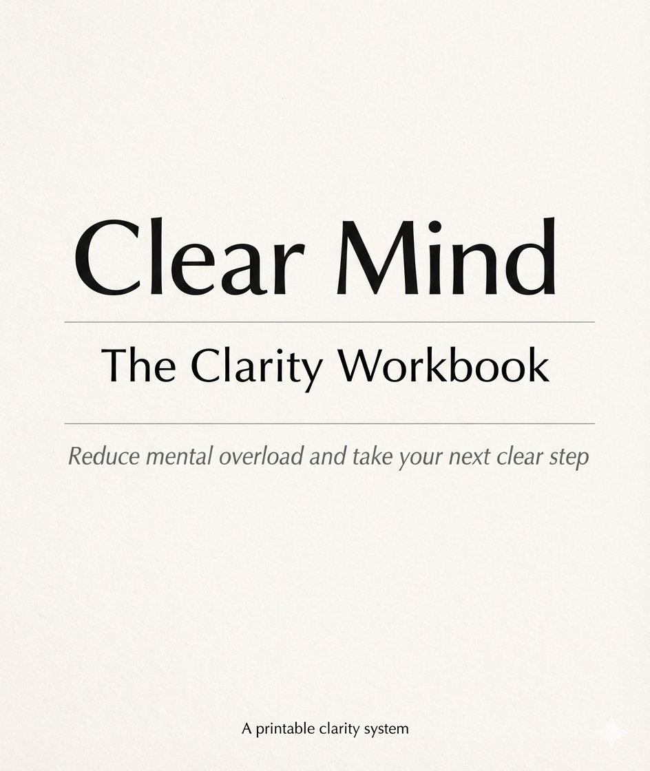 Clear Mind – The Clarity Workbook
