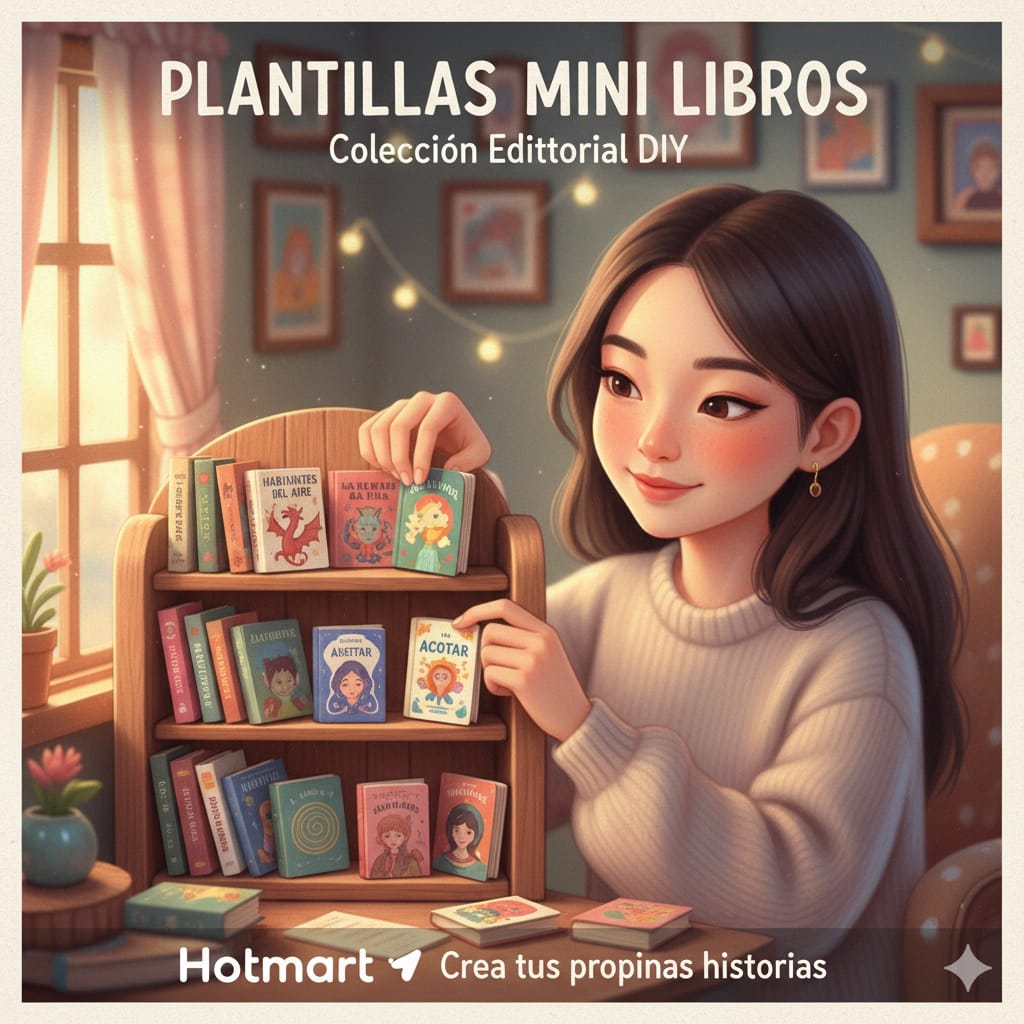 Mini Libro Digital Plantilla de MINI lIBROS COLECCION. - Ali Contenido digital | Hot...