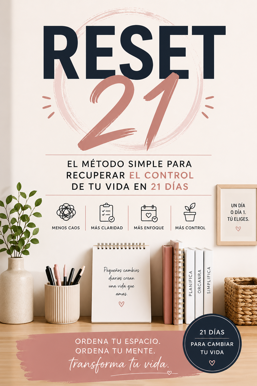 RESET 21 - el método simple para recuperar el control de tu vida en...