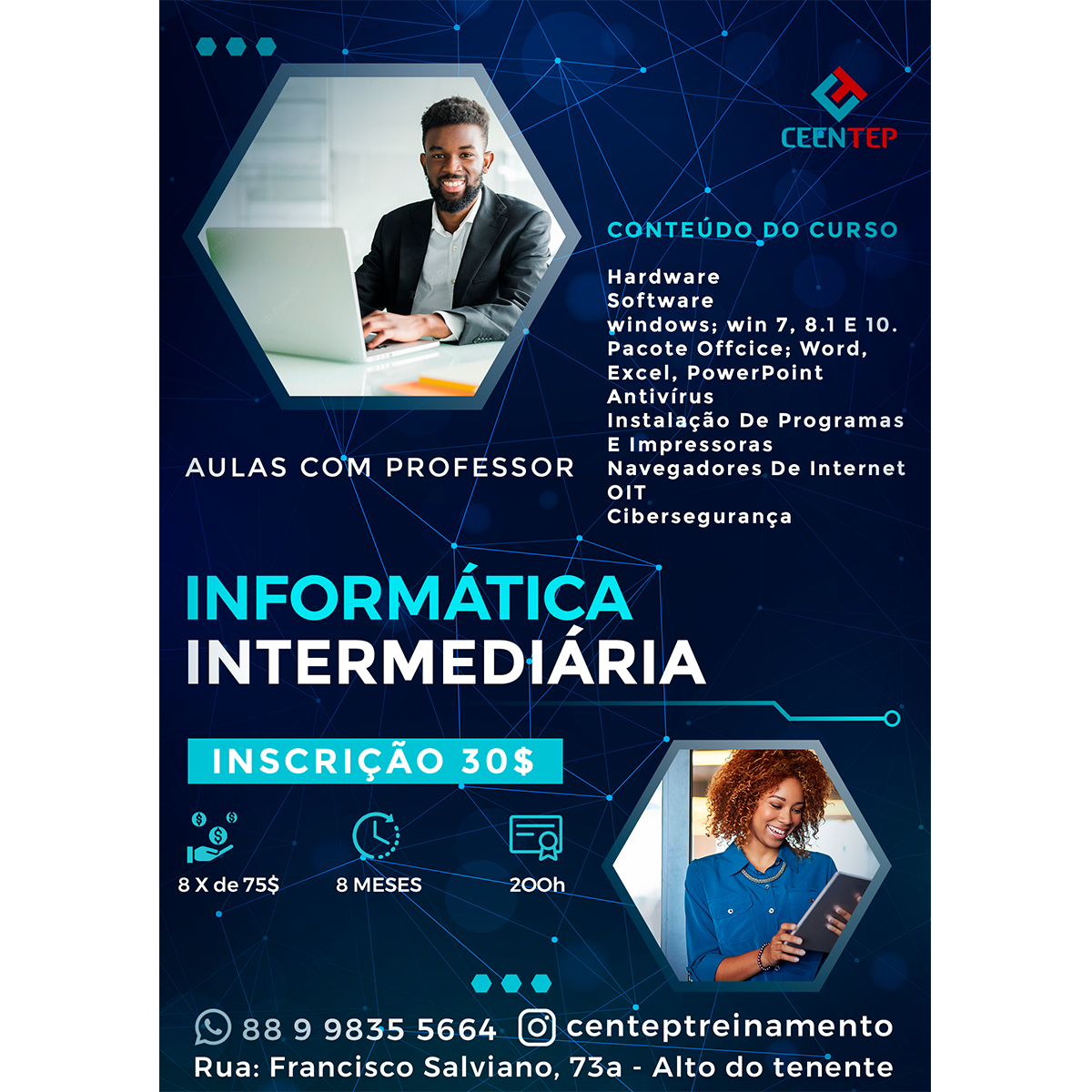 ARTE EDITÁVEL - Informática intermediária - (PHOTOSHOP)psd - Hugo F...
