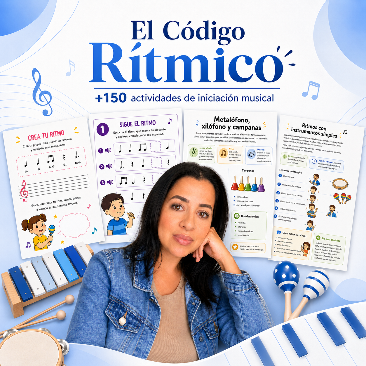 El Código Rítmico: +150 Actividades Ludicas de Iniciación Musical