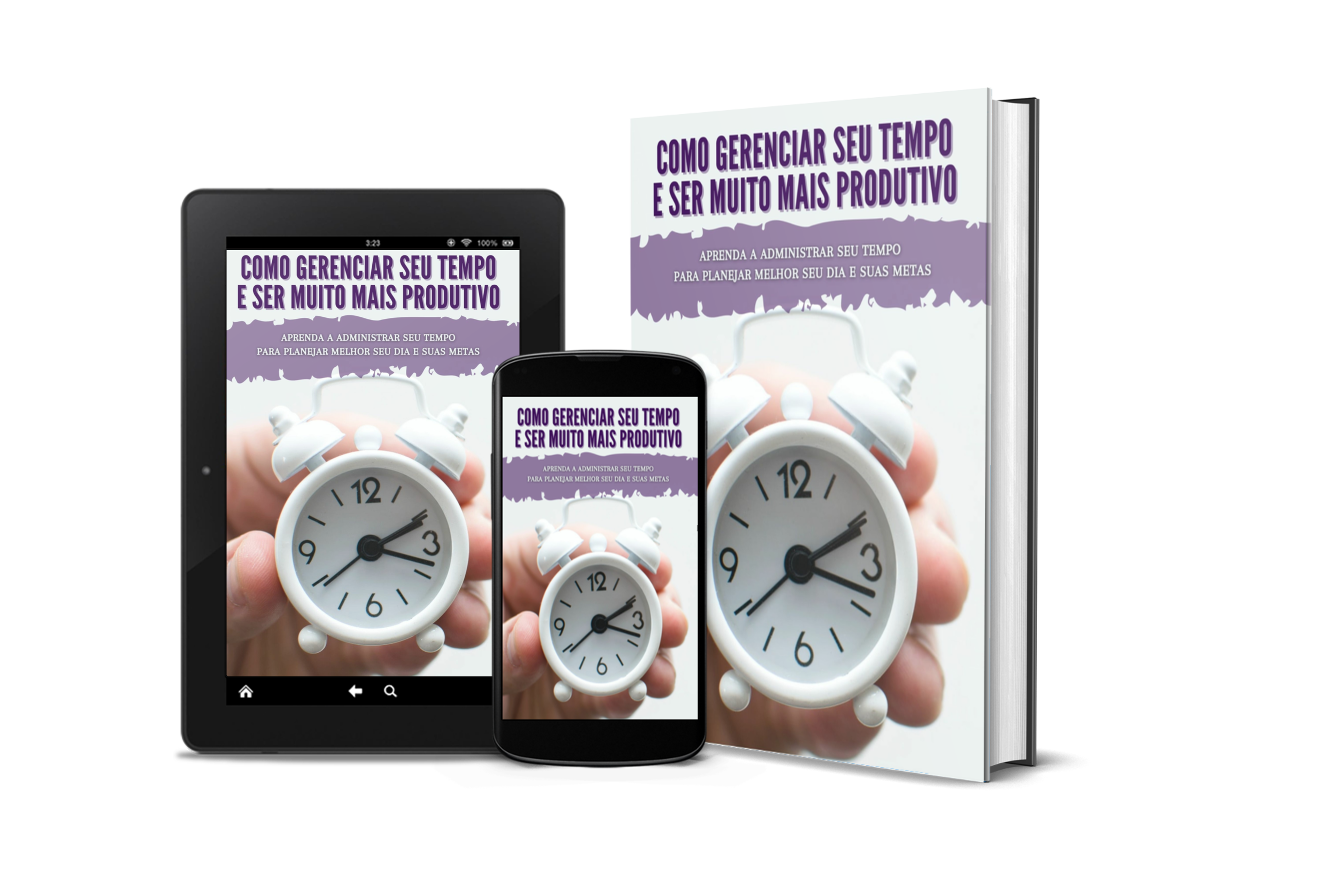 Imagem de capa para o Ebook Gestão do Tempo