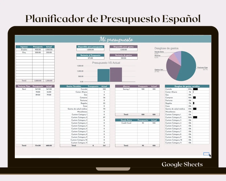 Plantilla Google Sheets Finanzas Personales Cristhian Hotmart Plantilla google sheets finanzas personales cristhian hotmart