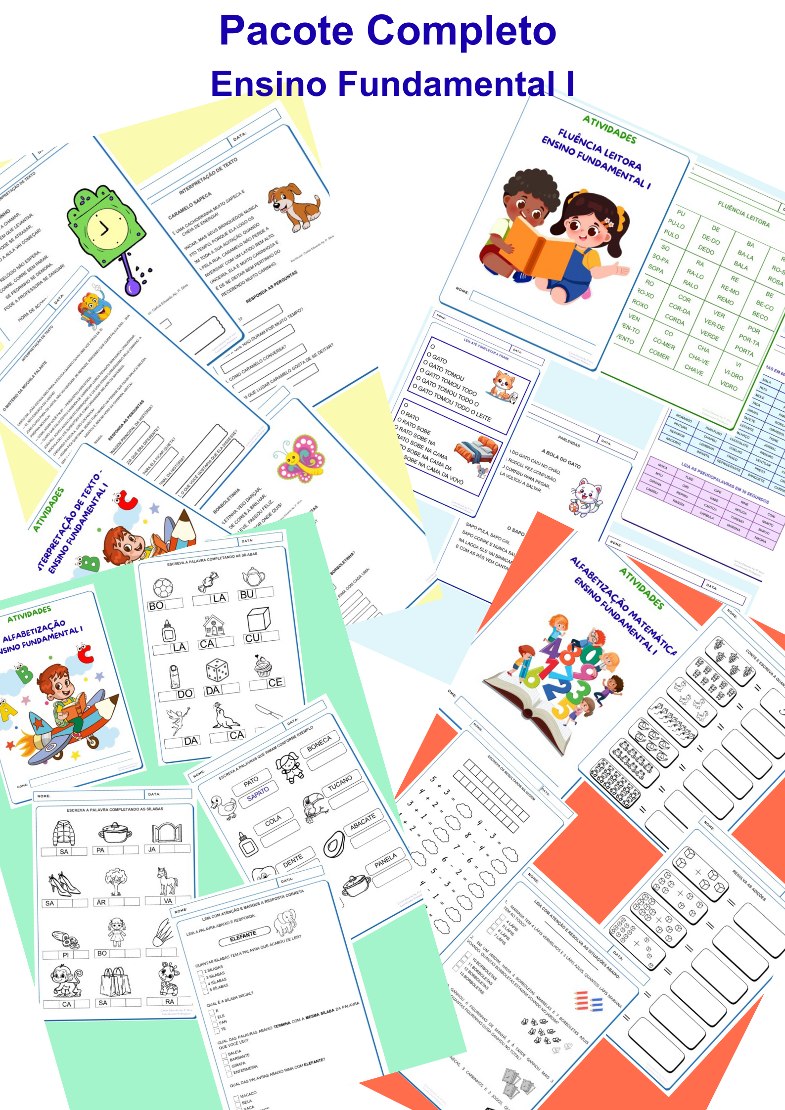 📚 Pacote Completo – Ensino Fundamental I 📚