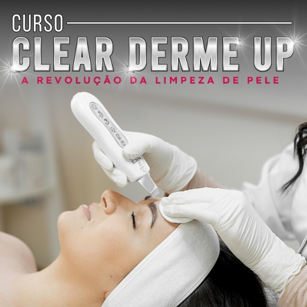 Imagem de capa para o Curso online Curso Limpeza de Pele Clear Derme Up
