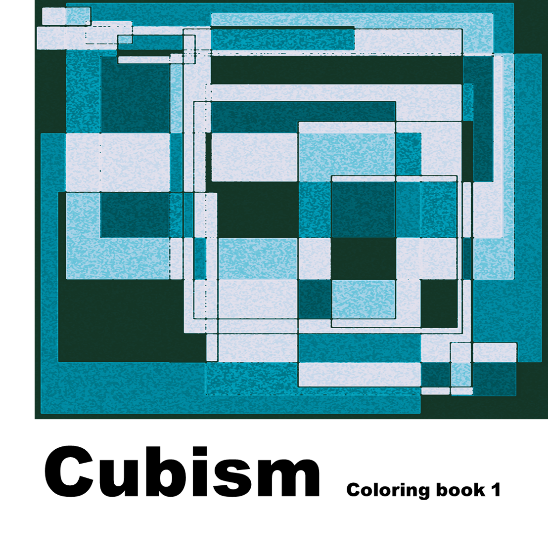 Cubism Coloring Book | Hotmart