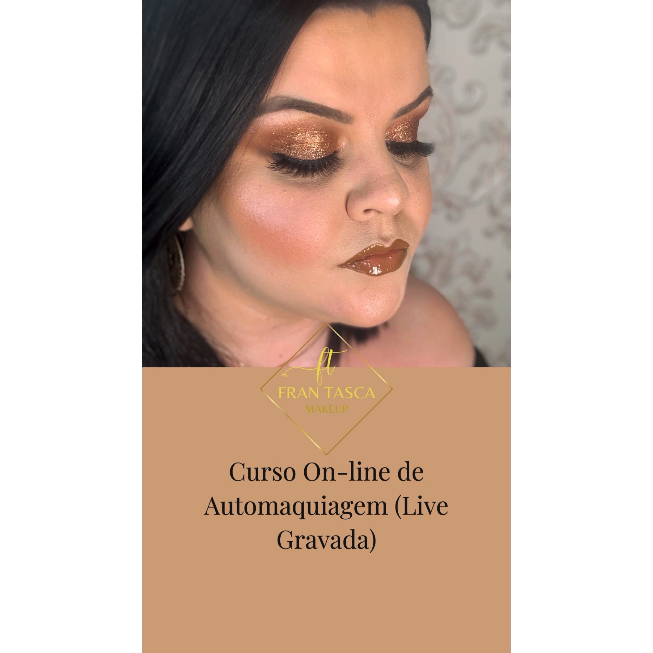 Curso On-line de Automaquiagem(live gravada)