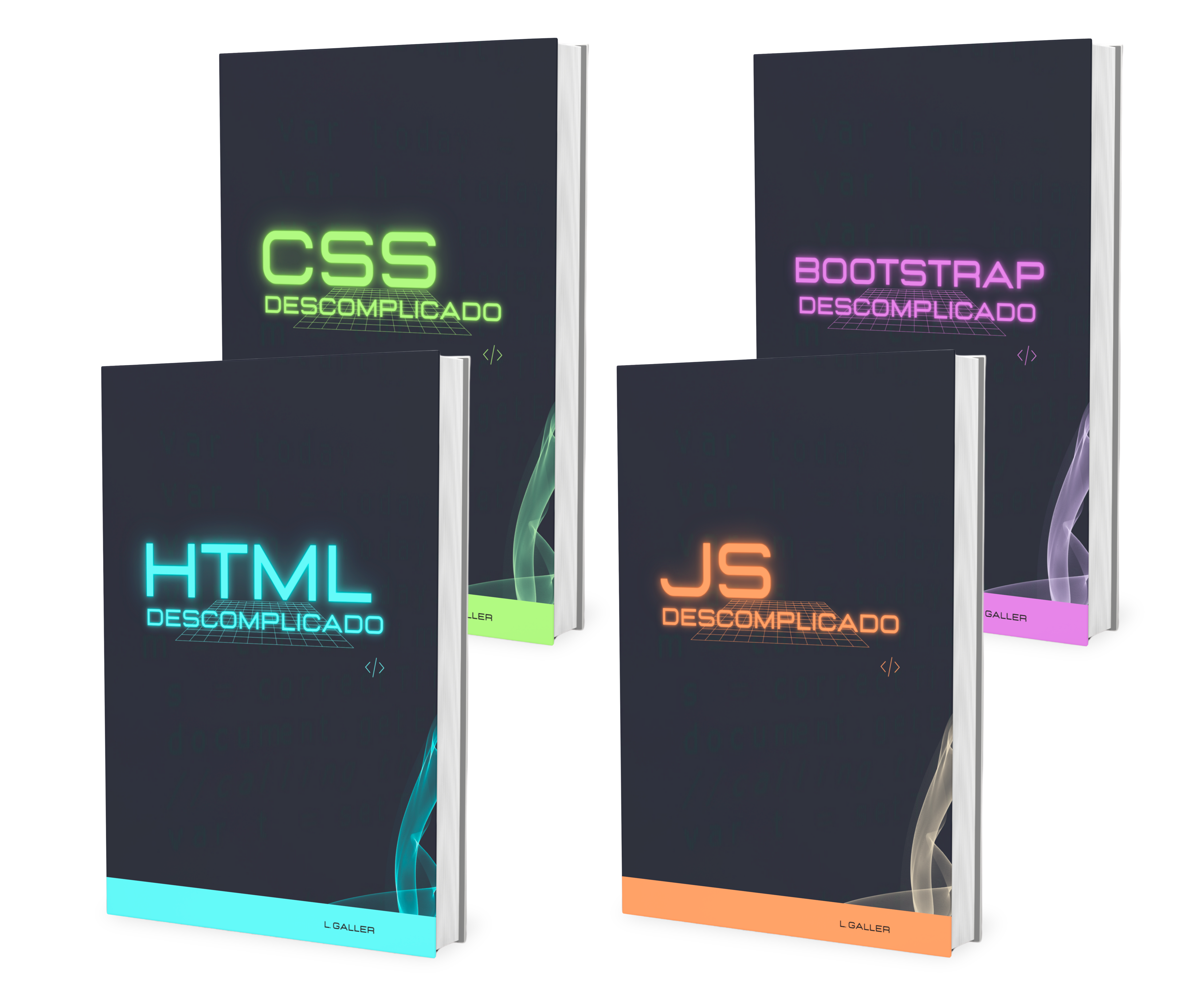 Aprenda HTML, CSS, JavaScript e BootStrap