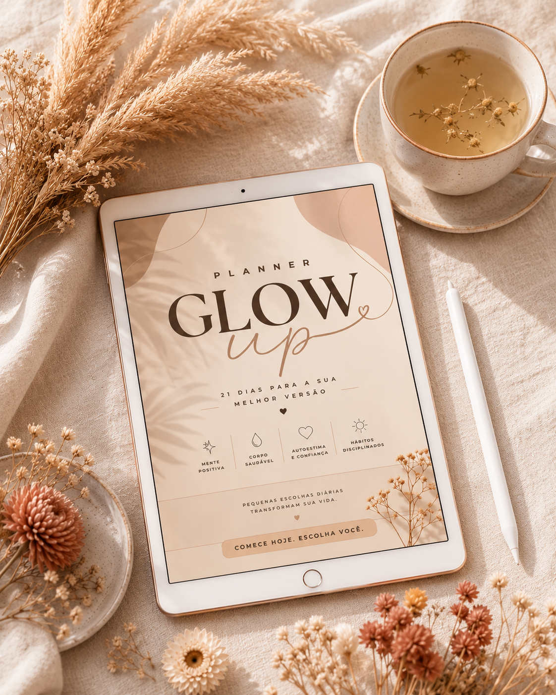 Planner Glow Up - 21 Dias para a Sua Melhor Versão