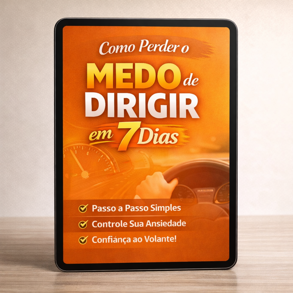 Como Perder o medo de dirigir em 7 dias
