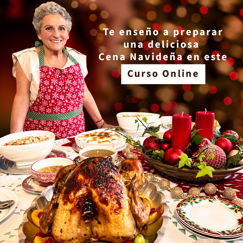 Curso Digital para cocinar la mejor un cena navideña de 24 y 31