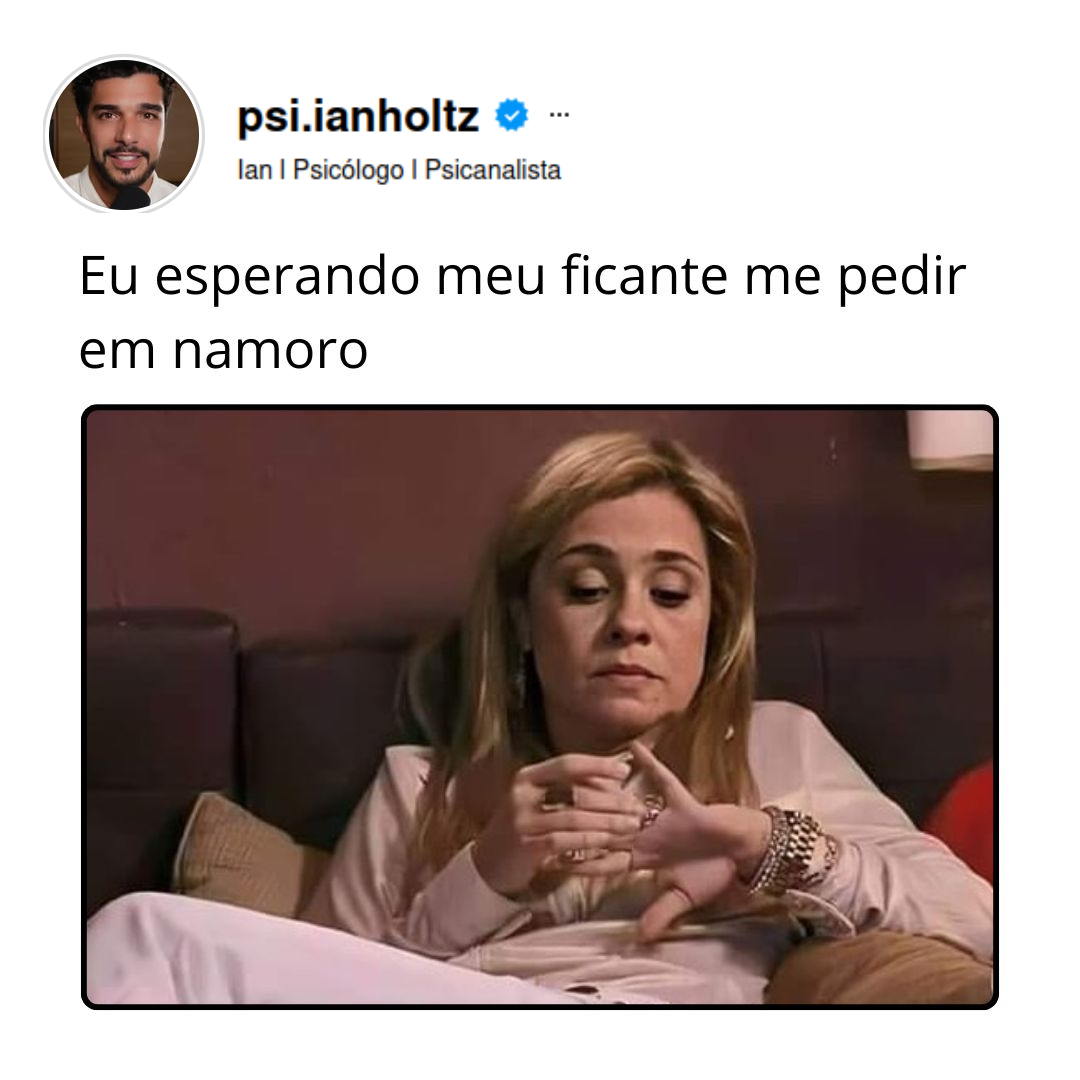 Tratando Ficante como Ficante