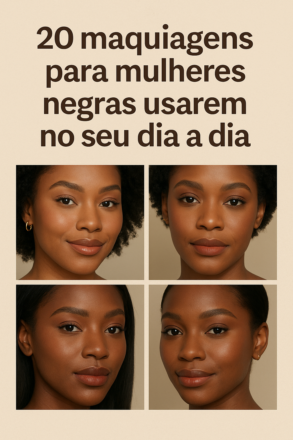 20 MAQUIAGEM PARA MULHERES NEGRAS | Hotmart