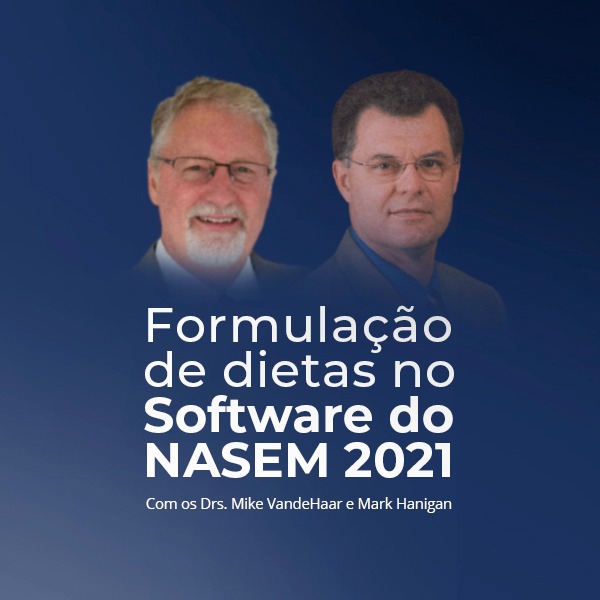 Imagem de capa para o Curso online Formulação de dietas no Software do NASEM 2021 com Dr. VandeHaar e Dr. Hanigan