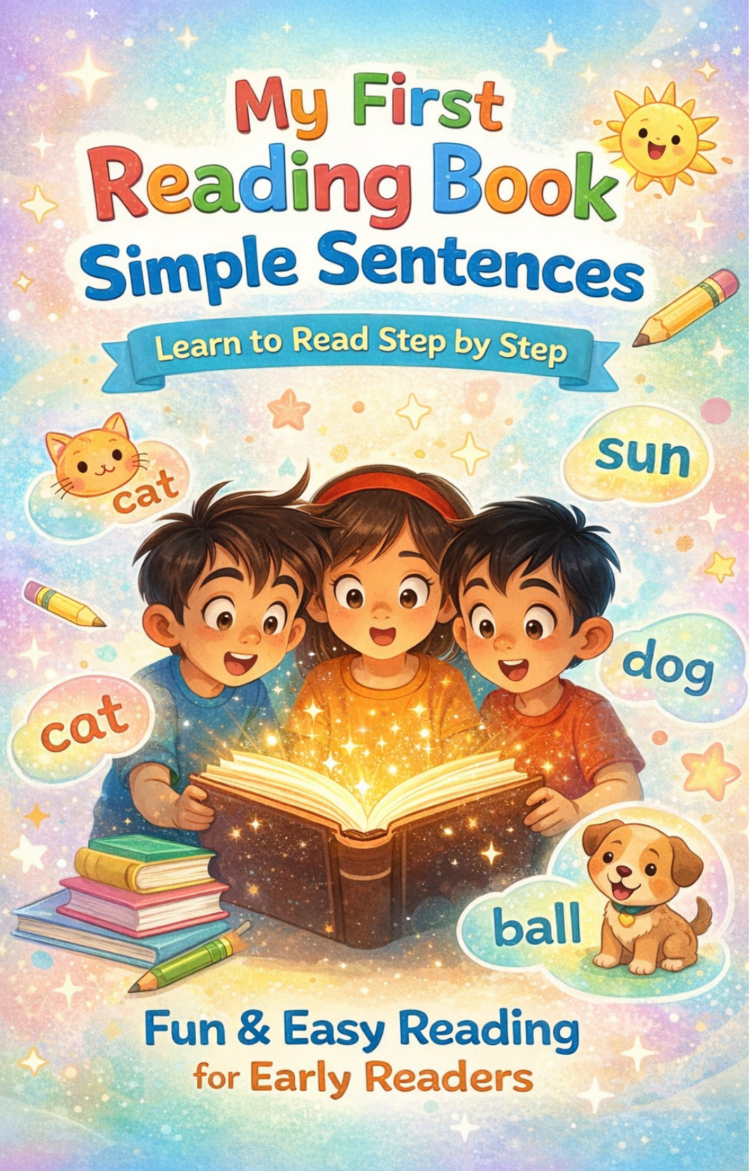 My First Reading Book - Simple Sentences for Early Readers - Little...