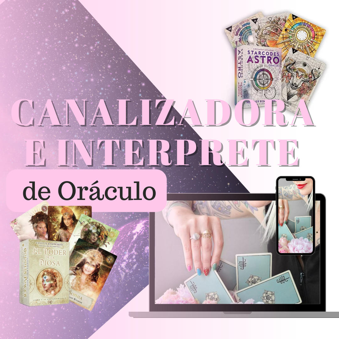 Canalizadora e Interprete de Oráculo - Andrea Omfemme. | Hotmart