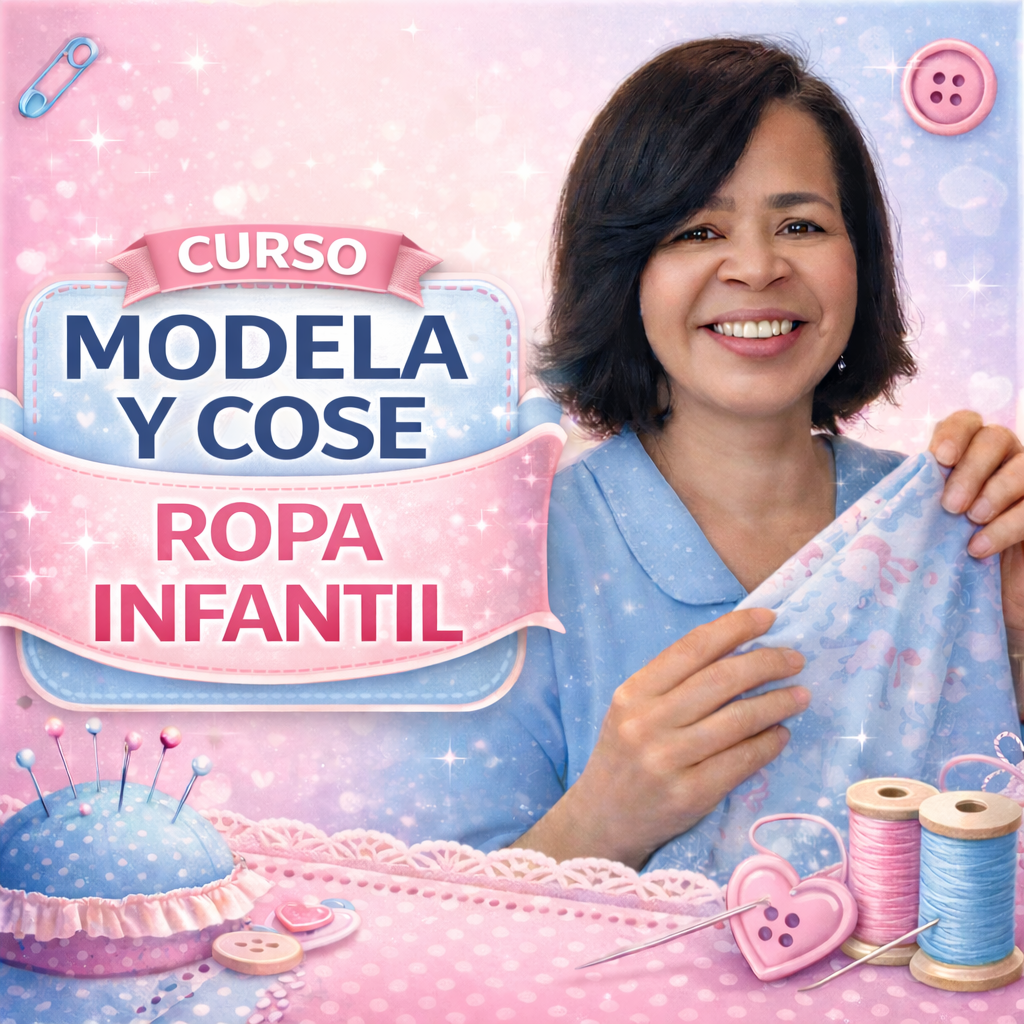 Infantil Ropa Modela Curso Modela y Cose Ropa Infantil - Método Amelia Costura