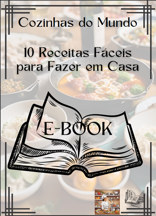 Cozinhas do mundo: as 10 Receitas Fáceis para fazer em casa