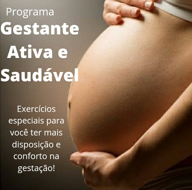 Imagem de capa para o Curso online Programa Gestante Ativa e Saudável