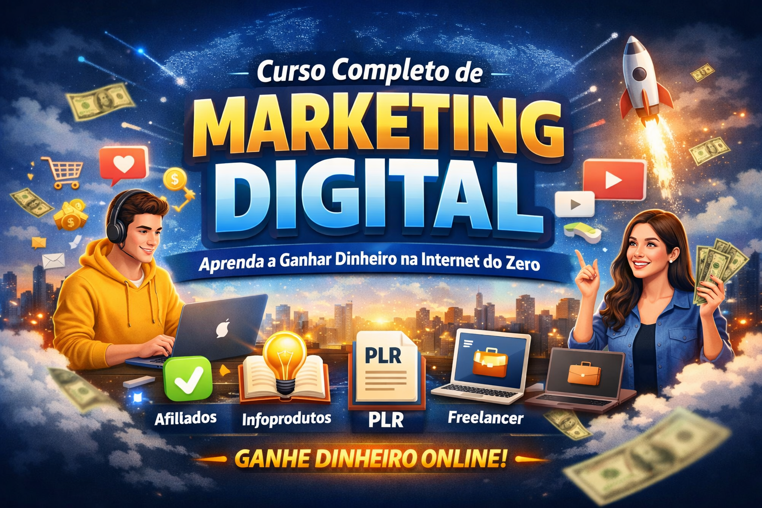 🚀 Curso Completo de Marketing Digital - Paulo Ribeiro | Hotmart