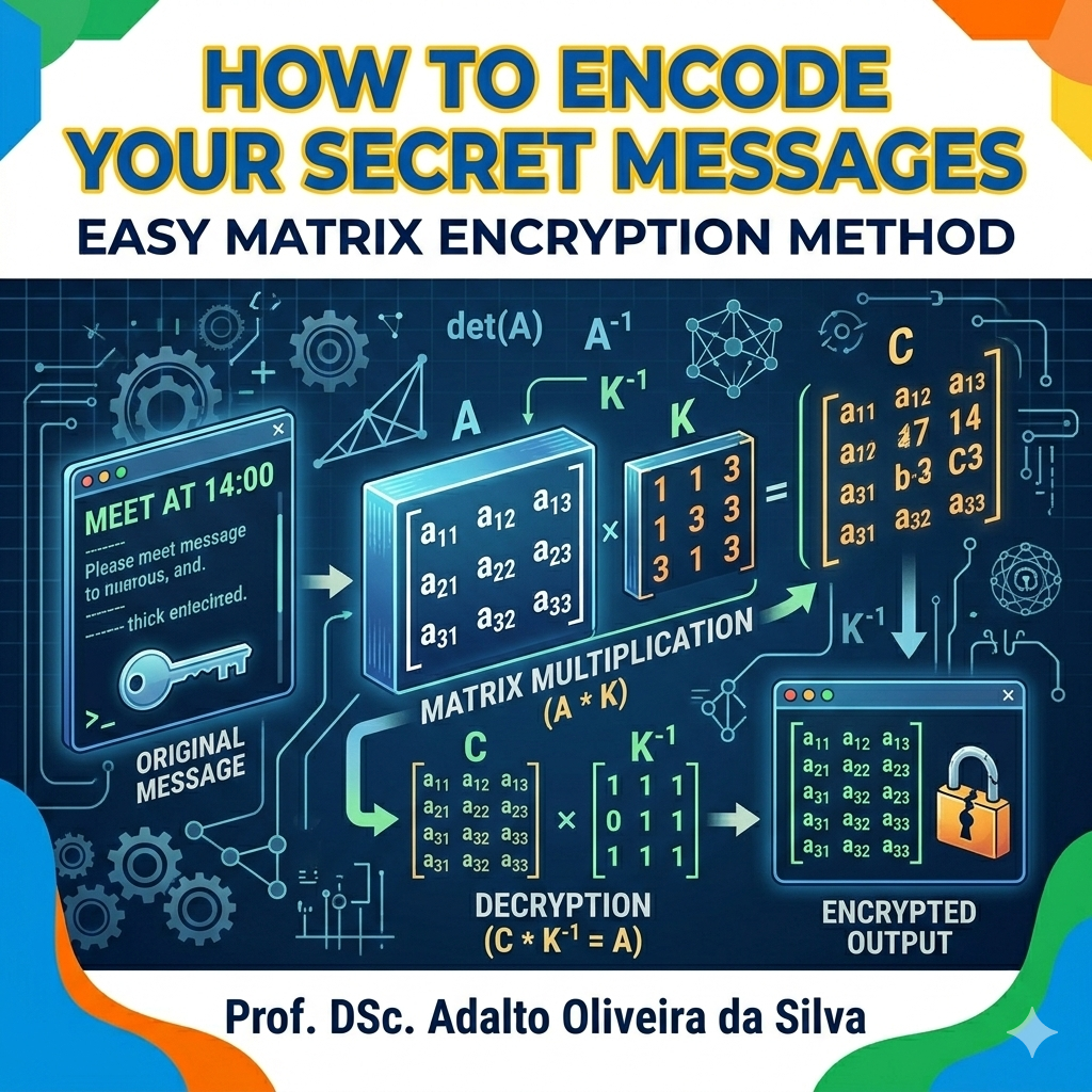 How to Encode Your Secret Messages - Easy Matrix Encryption Method