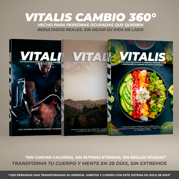 Vitalis Cambio 360°-Guía para principiantes en el Gimnasio + 28 día...