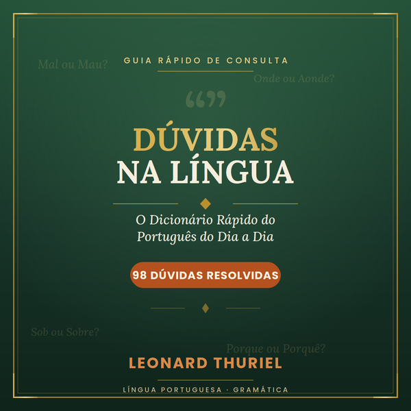 Capa do livro Dúvidas na Língua
