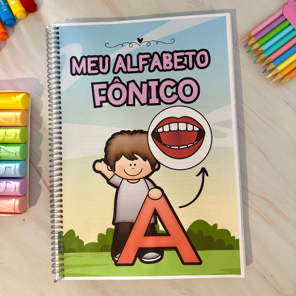 Tappetino Educativo Parole Fase 2-5 Laminato - Flashcard Foniche Per Bambini 3-7 Anni