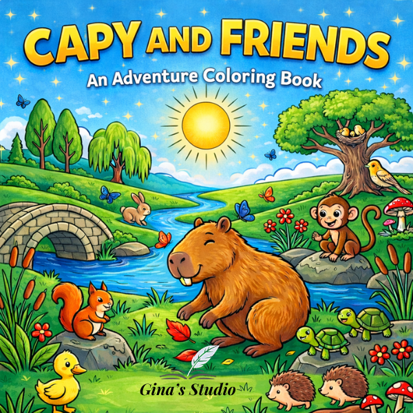 CAPY AND FRIENDS - Gina's Studio | Hotmart