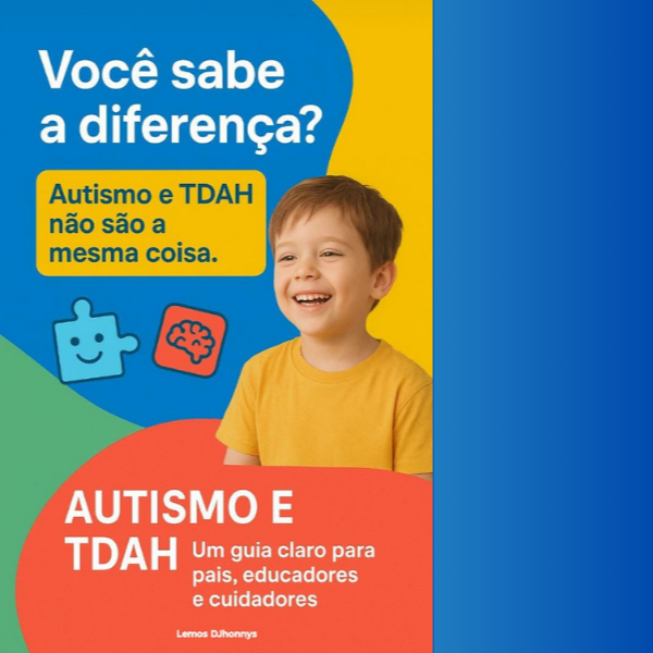 AUTISMO E TDAH - Um Guia Claro para Pais, Educadores e Cuidadores