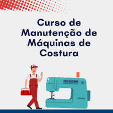 Curso de manutenção de máquina de costura industrial