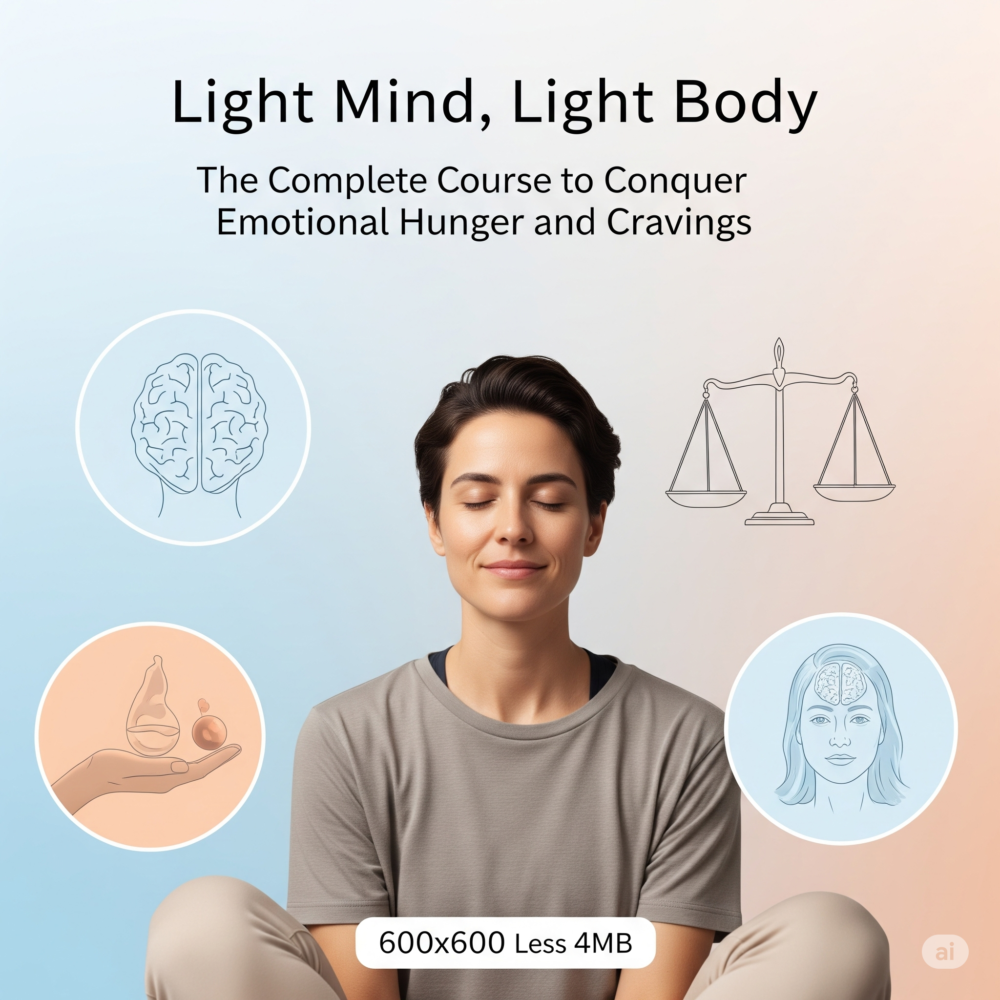Light Mind, Light Body: The Complete Course to Conquer Emotional Hunger ...