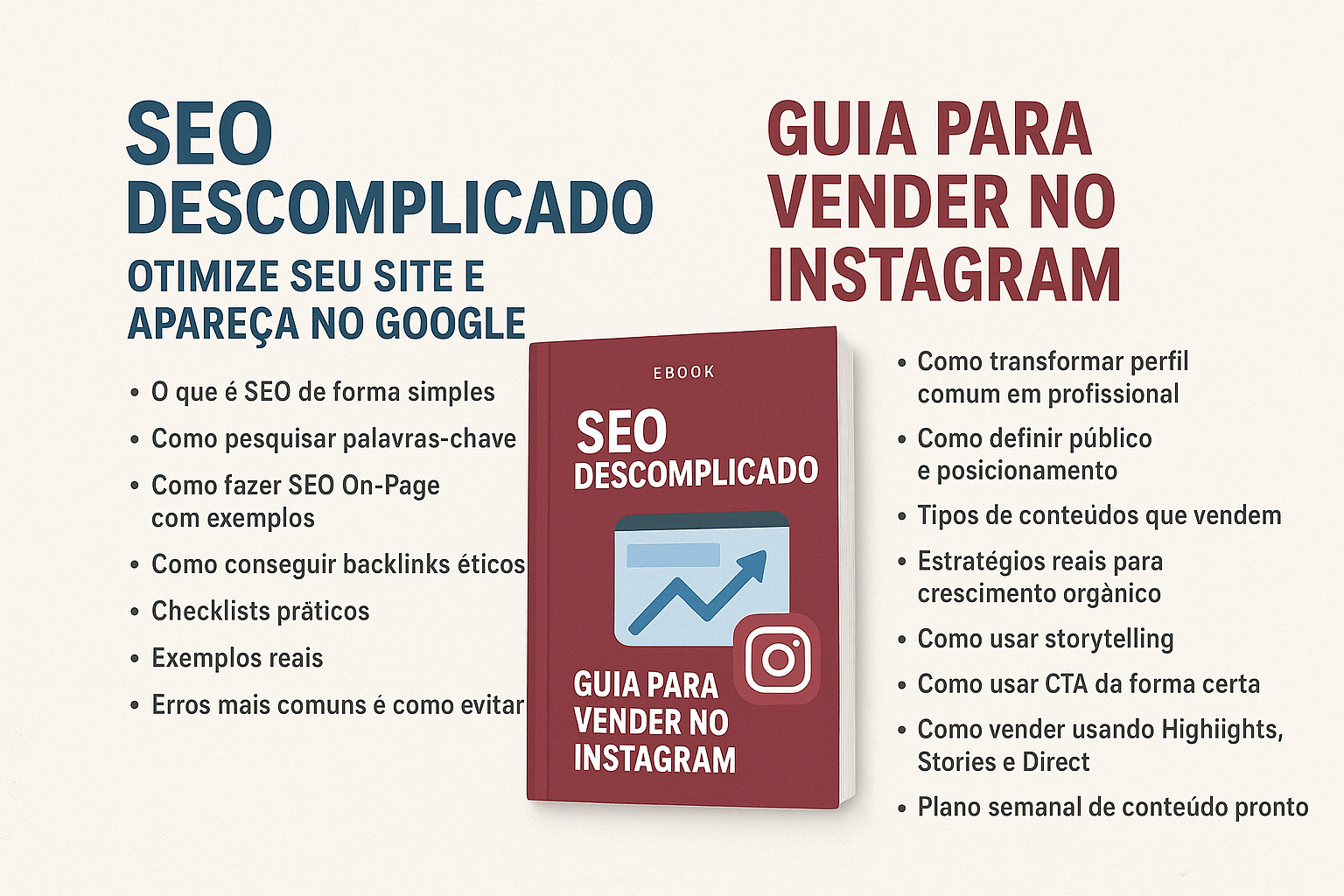 SEO DESCOMPLICADO + GUIA COMPLETO PARA VENDER NO INSTAGRAM - Matheu...