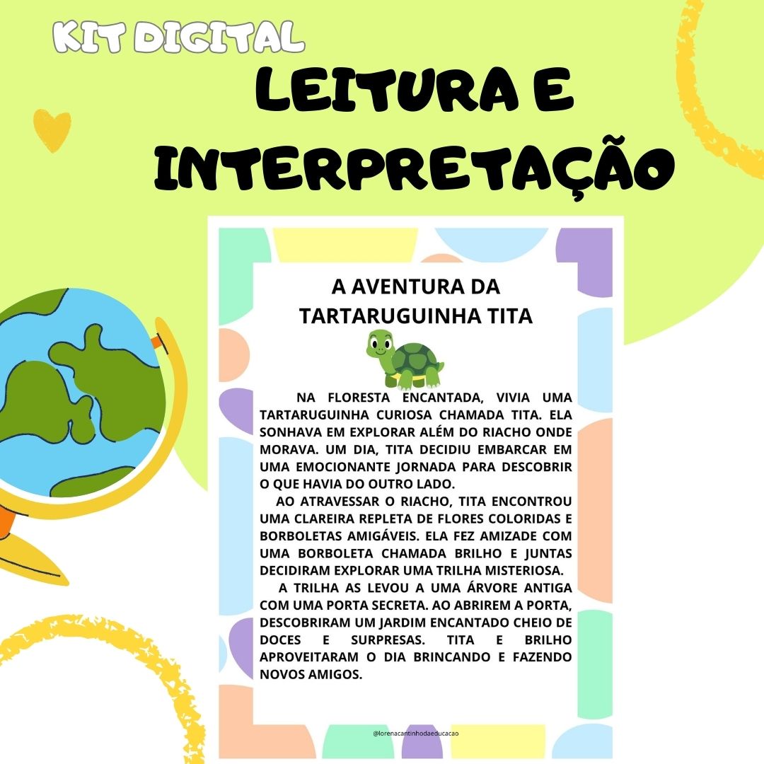Imagem de capa para o Ebook 30 TEXTOS PARA LEITURA E INTERPRETAÇÃO COM 3 NÍVEIS DE DIFICULDADE