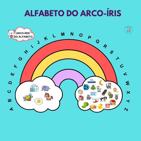 ALFABETO DO ARCO-ÍRIS - Professora Ana Claudia Wolff | Hotmart