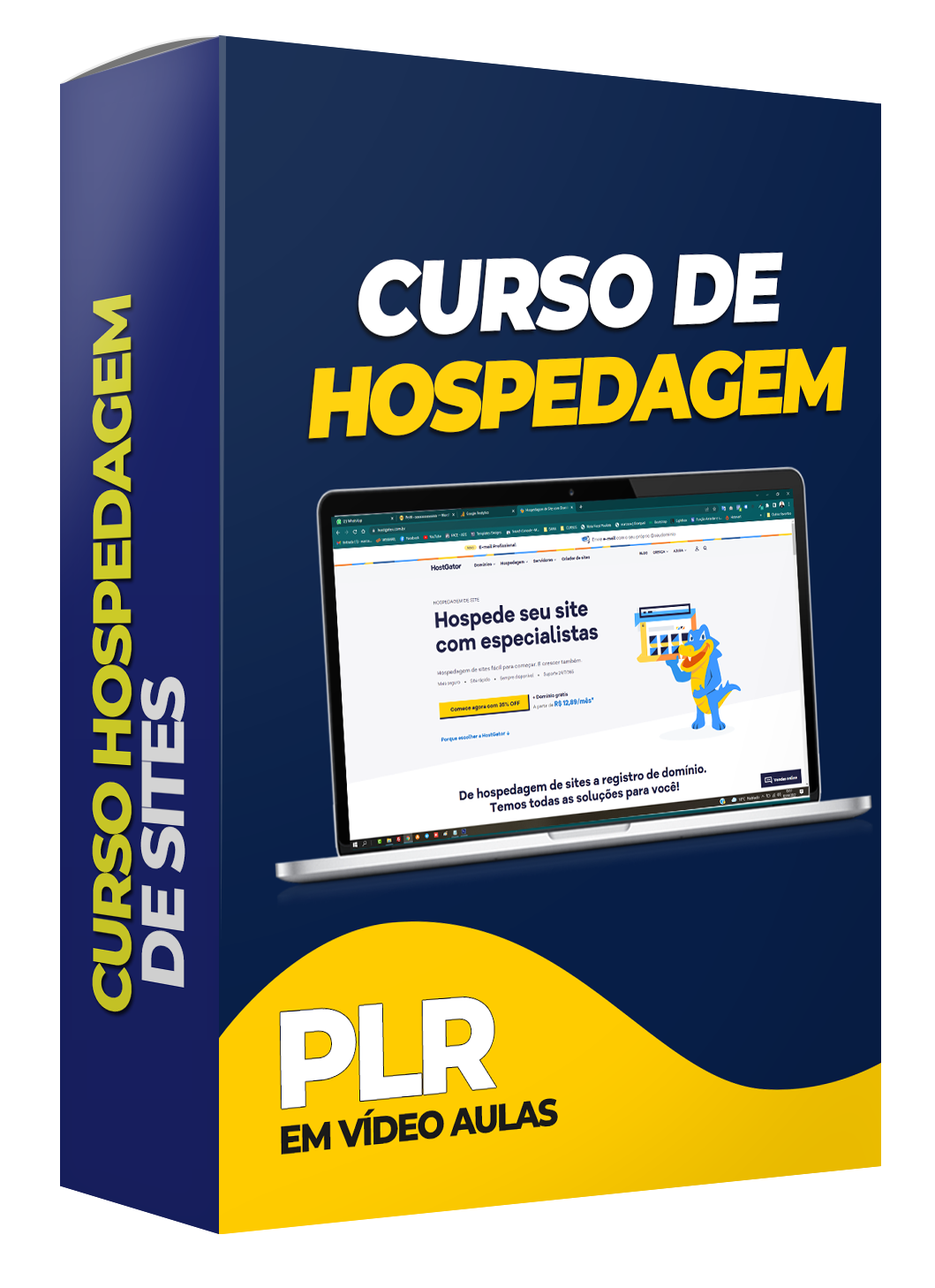 Curso de Hospedagem de sites EM VÍDEO AULAS!
