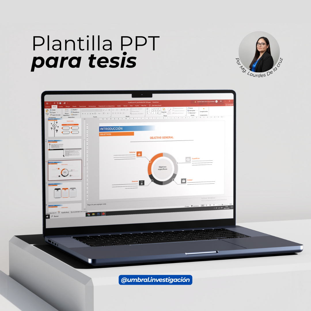 Plantilla PPT para sustentación de tesis - Lourdes De la cruz | Hot...