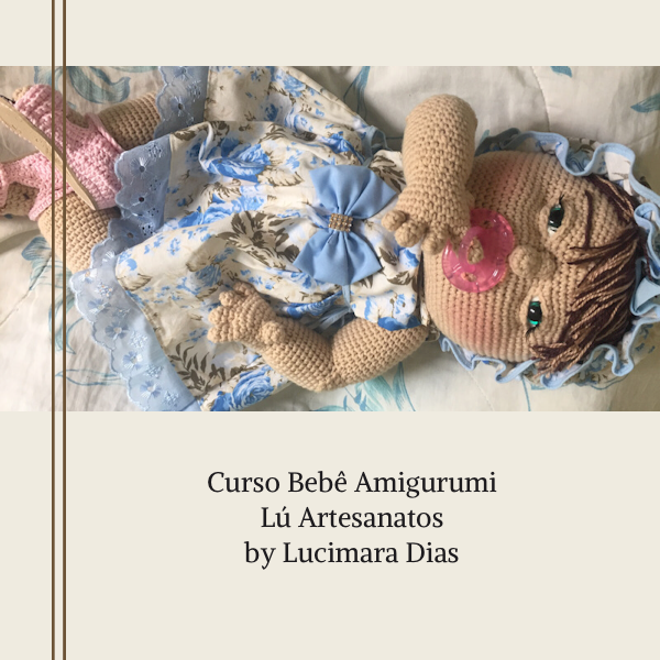 Imagem de capa para o Curso online Bebê Amigurumi