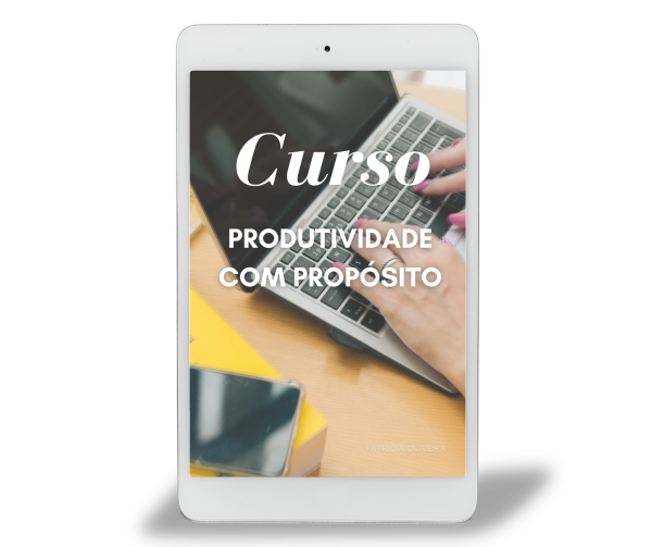 CURSO - PRODUTIVIDADE COM PROPÓSITO
