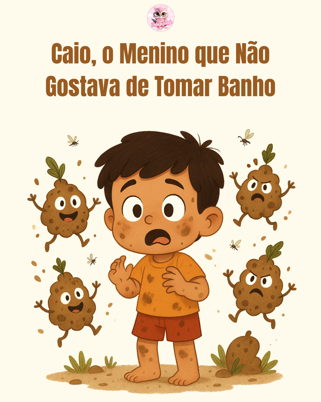 Caio o menino que não gostava de banho. - Any Karoline Benites Silv...