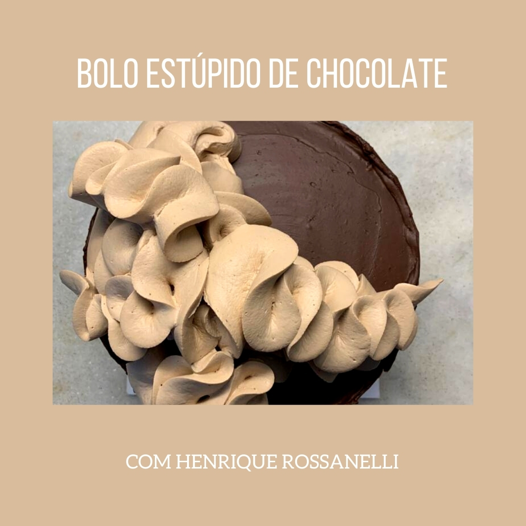 Imagem de capa para o Curso online Bolo Estúpido de Chocolate com Henrique Rossanelli