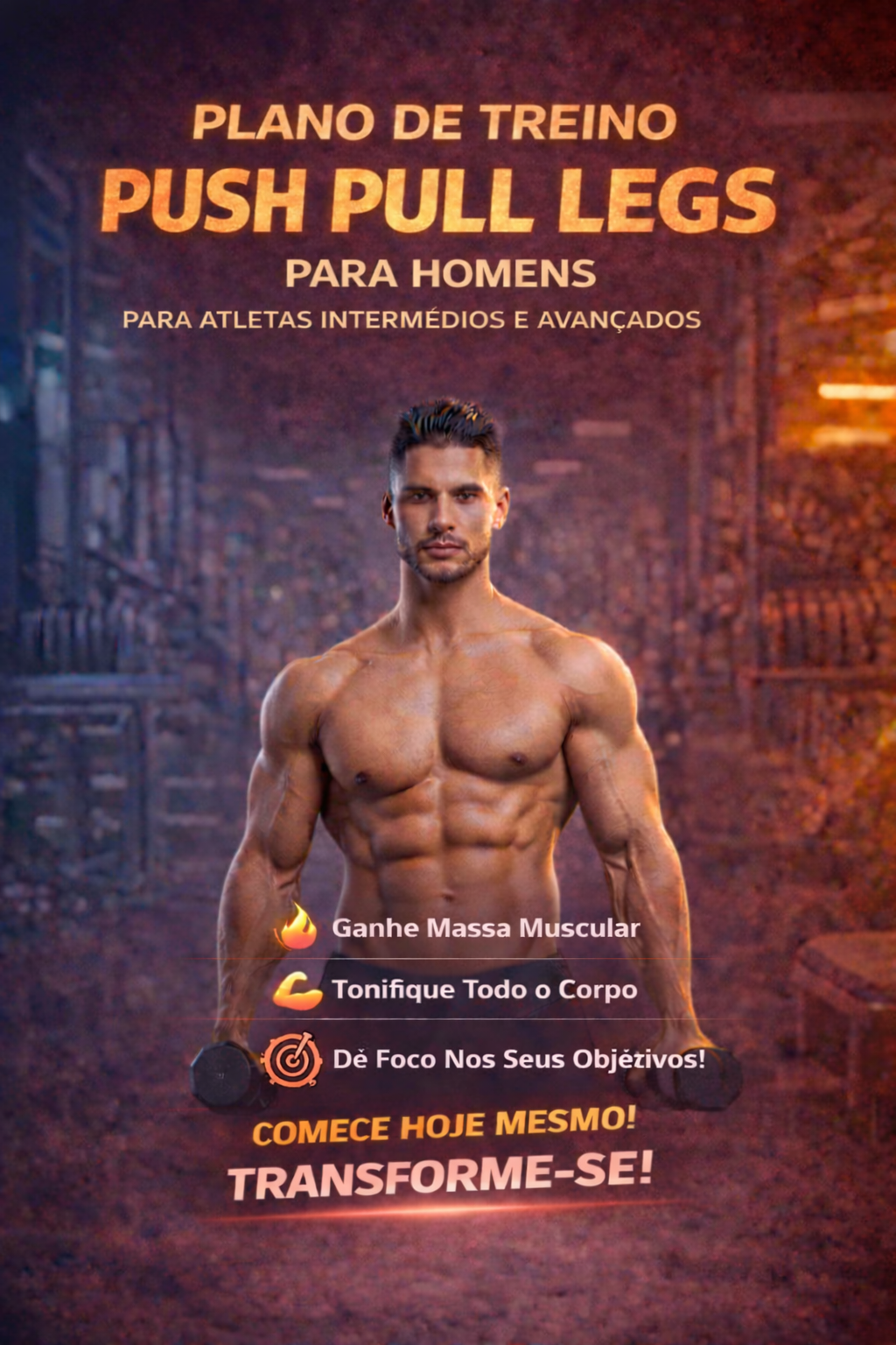 Plano de treino Push Pull Legs para Homem - Coach António Sousa | H...